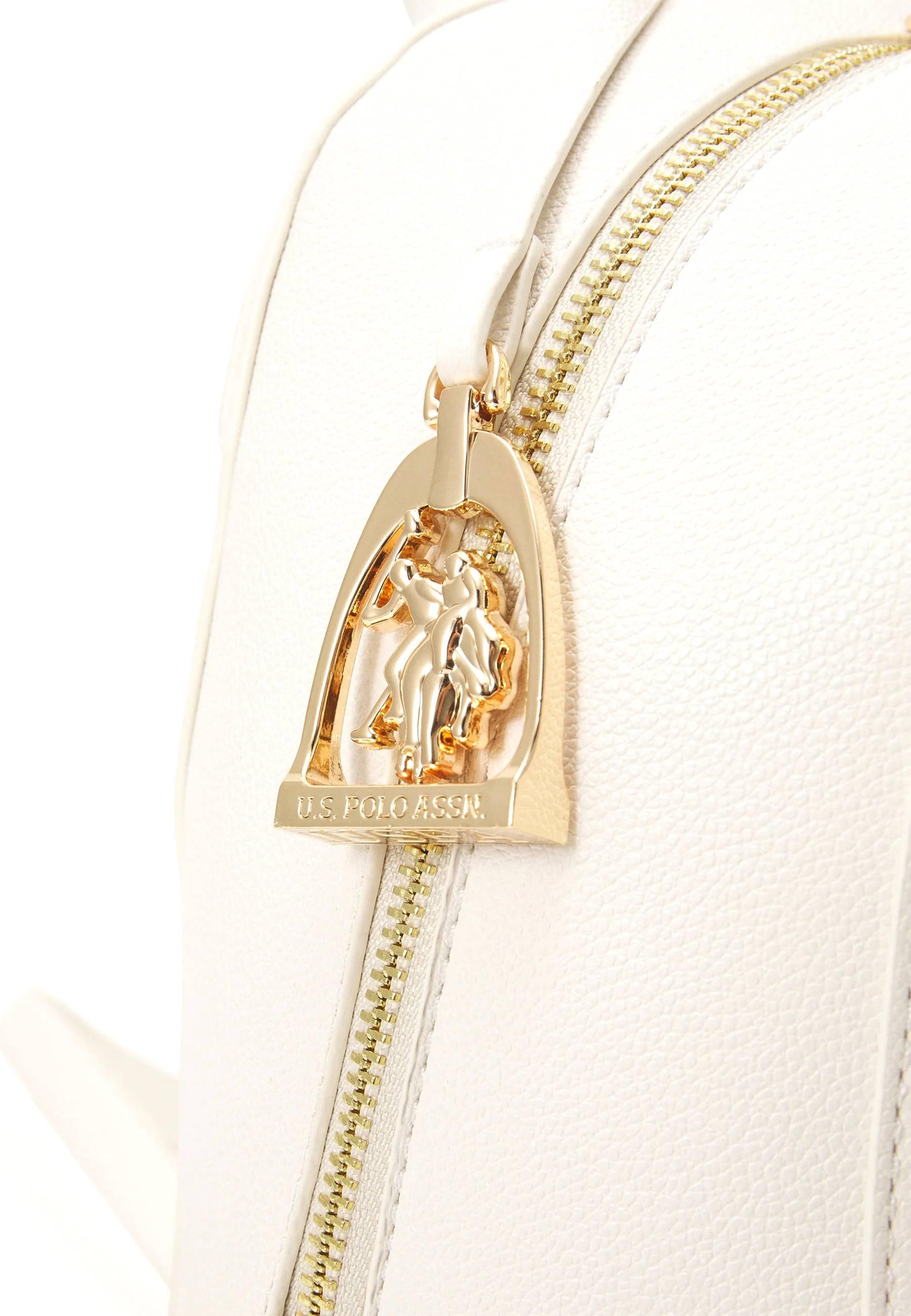 U.S. POLO ASSN. New Jones Zaino Donna Off White BEUJE5700WVP802 - Sandrini Calzature e Abbigliamento