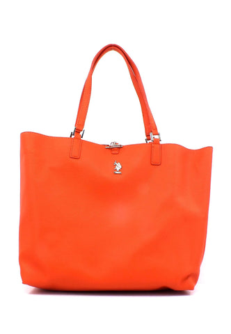 U.S. POLO ASSN. Rogersiville Borsa Shopping Reversibile Orange BEURR6000WVG301 - Sandrini Calzature e Abbigliamento