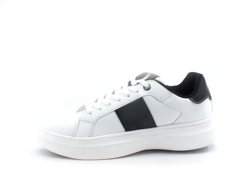 U.S. POLO ASSN. Sneaker Banda Retro Black Bianco - Sandrini Calzature e Abbigliamento