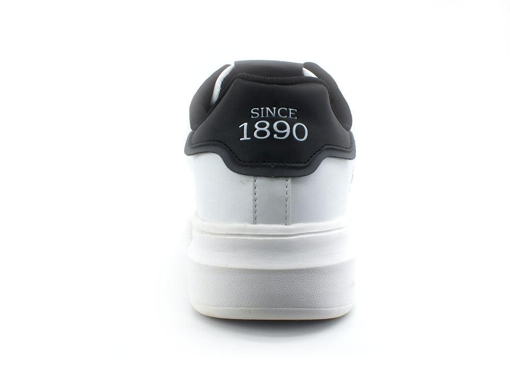 U.S. POLO ASSN. Sneaker Banda Retro Black Bianco - Sandrini Calzature e Abbigliamento