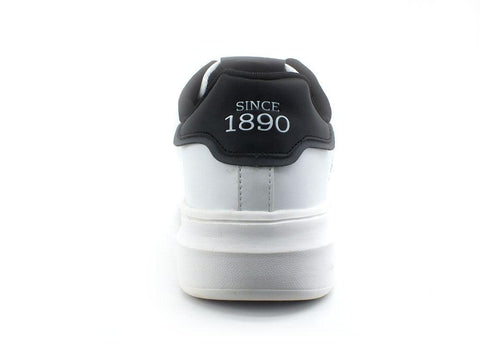 U.S. POLO ASSN. Sneaker Banda Retro Black Bianco - Sandrini Calzature e Abbigliamento