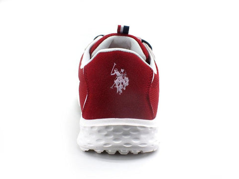 U.S. POLO ASSN. Sneaker Canvas Logo Bicolor Blu Rosso - Sandrini Calzature e Abbigliamento