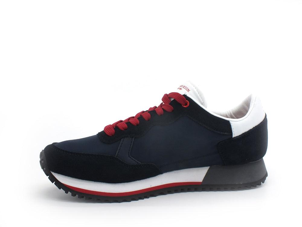 U.S. POLO ASSN. Sneaker Logo Printed Dark Blu Bianco - Sandrini Calzature e Abbigliamento