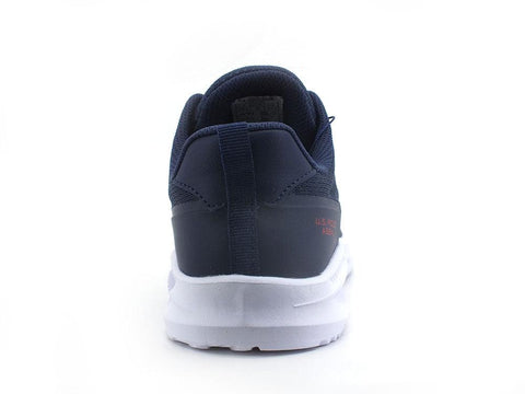 U.S. POLO ASSN. Sneaker Running LogoTessuto Blu Scuro - Sandrini Calzature e Abbigliamento