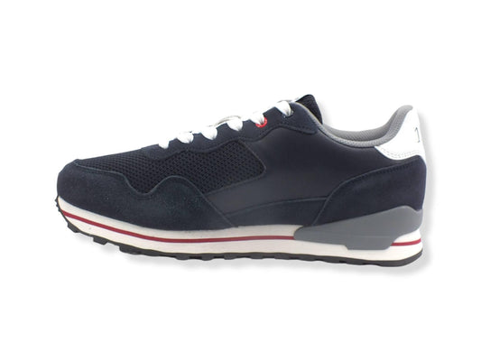 U.S. POLO ASSN. Sneaker Running Suede Logo Dark Blue JONAS005 - Sandrini Calzature e Abbigliamento