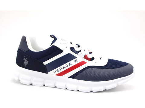 U.S. POLO ASSN. Sneaker Running Uomo Dark Blue GARY125 - Sandrini Calzature e Abbigliamento
