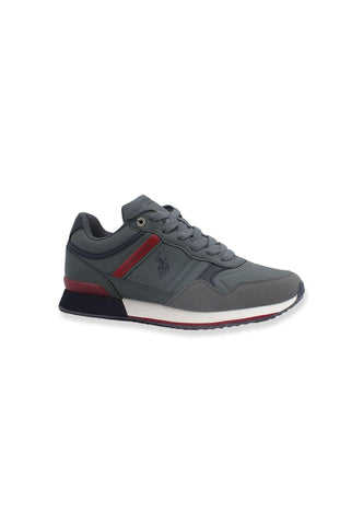 U.S. POLO ASSN. Sneaker Running Uomo Grey GARMY001A - Sandrini Calzature e Abbigliamento