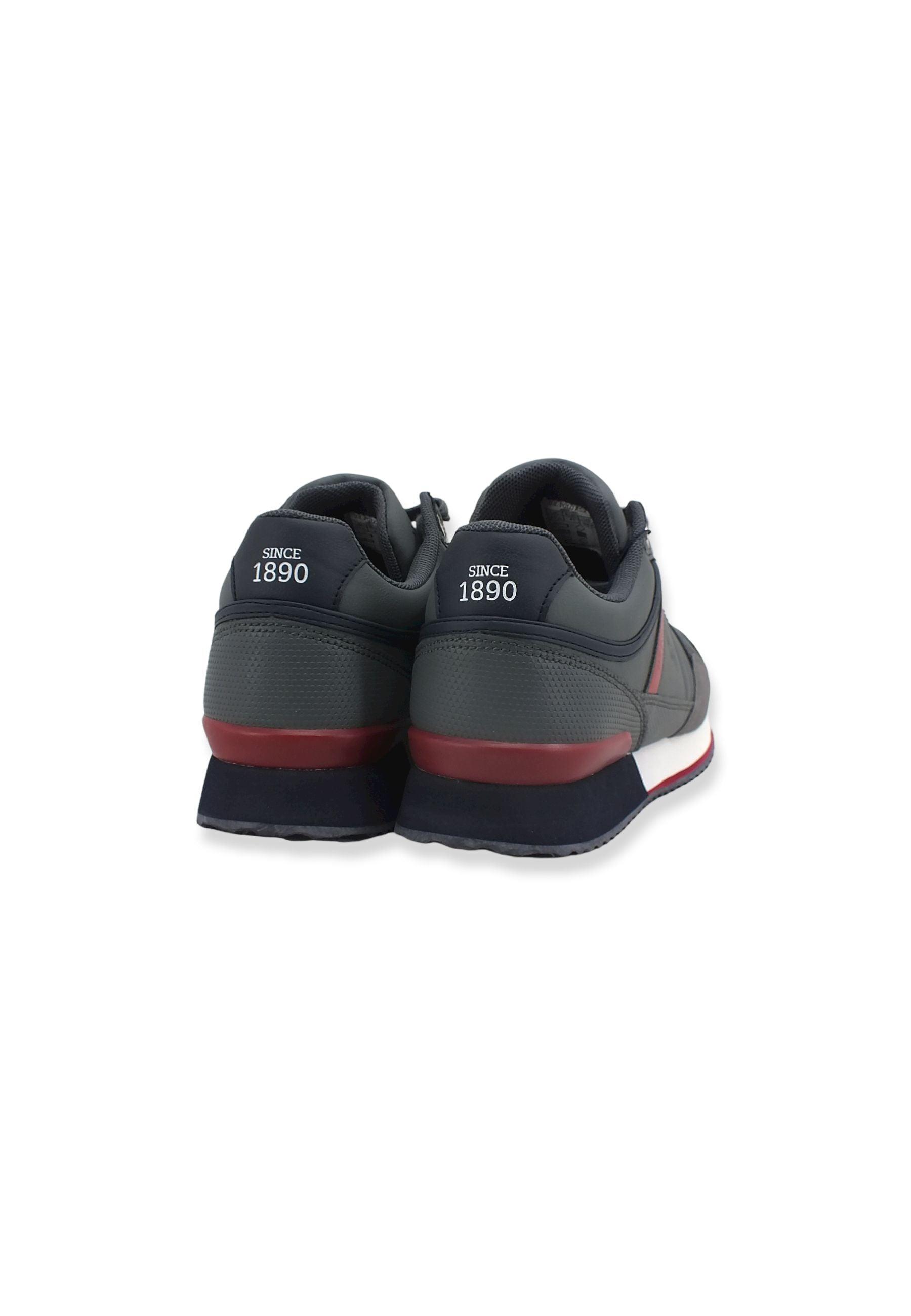 U.S. POLO ASSN. Sneaker Running Uomo Grey GARMY001A - Sandrini Calzature e Abbigliamento