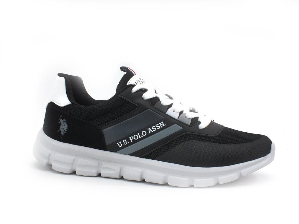 U.S. POLO ASSN. Sneaker Running Uomo Logo Black GARY125 - Sandrini Calzature e Abbigliamento