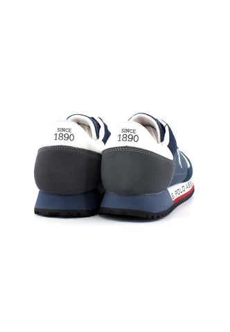 U.S. POLO ASSN. Sneaker Uomo Blue Grey White CLEEF001A - Sandrini Calzature e Abbigliamento