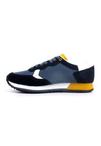 U.S. POLO ASSN. Sneaker Uomo Blue Yellow CLEEF001A - Sandrini Calzature e Abbigliamento