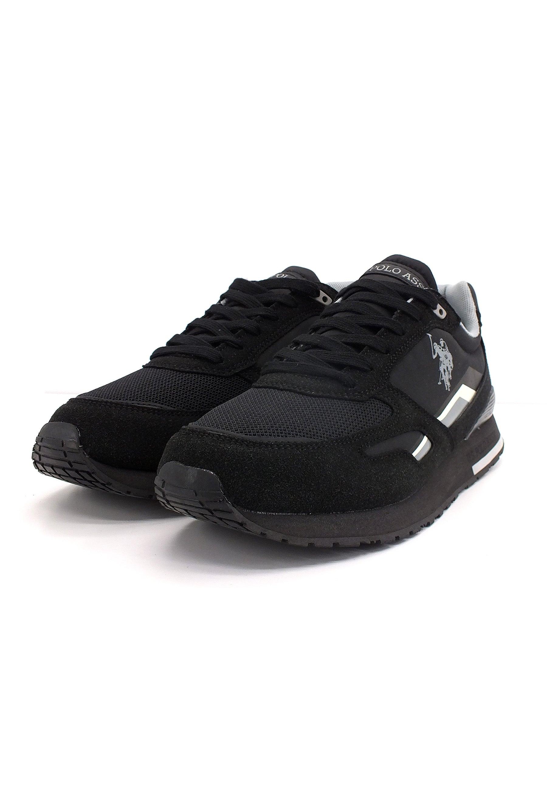 U.S. POLO ASSN. Sneaker Uomo Eco Suede Black TABRY001B - Sandrini Calzature e Abbigliamento