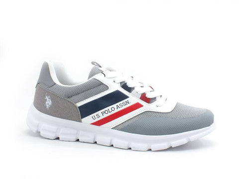 U.S. POLO ASSN. Sneaker Uomo Grey GARY125 - Sandrini Calzature e Abbigliamento