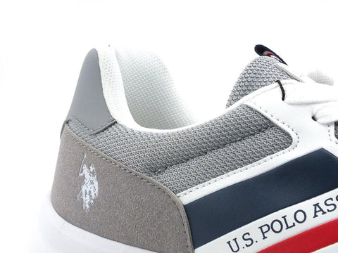 U.S. POLO ASSN. Sneaker Uomo Grey GARY125 - Sandrini Calzature e Abbigliamento