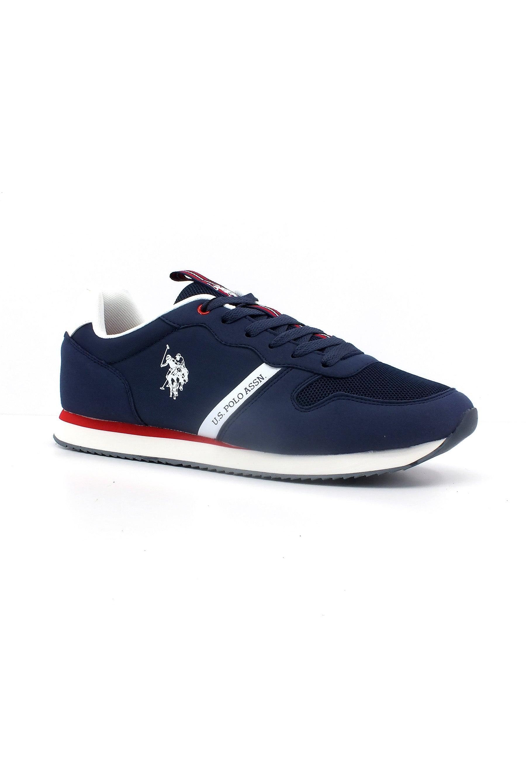 U.S. POLO ASSN. Sneaker Uomo Medieval Blue NOBIL009 - Sandrini Calzature e Abbigliamento