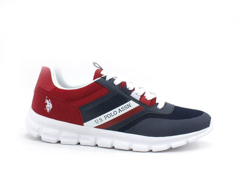 U.S. POLO ASSN. Sneaker Uomo Red Dark Blue GARY125 - Sandrini Calzature e Abbigliamento