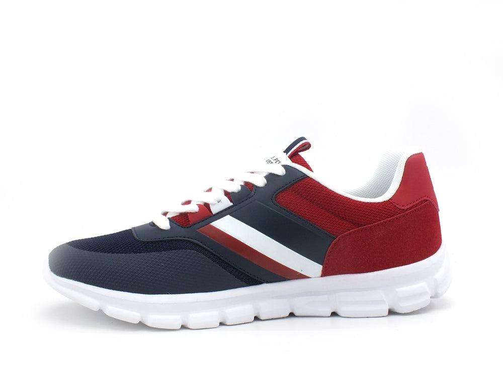 U.S. POLO ASSN. Sneaker Uomo Red Dark Blue GARY125 - Sandrini Calzature e Abbigliamento