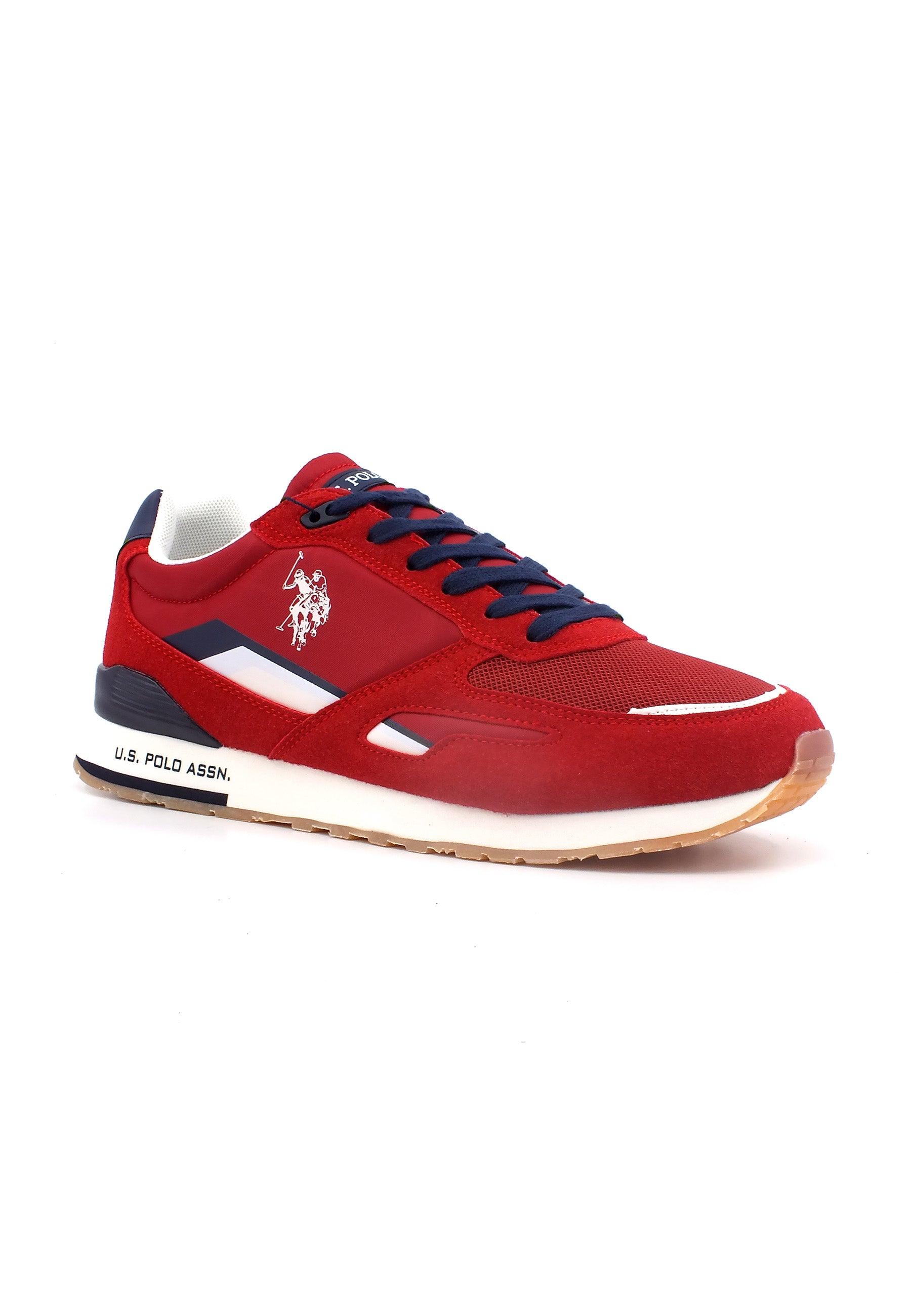 U.S. POLO ASSN. Sneaker Uomo Red TABRY003 - Sandrini Calzature e Abbigliamento