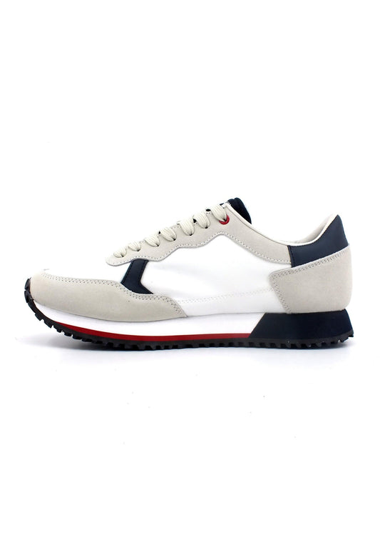 U.S. POLO ASSN. Sneaker Uomo White Blue CLEEF001A - Sandrini Calzature e Abbigliamento