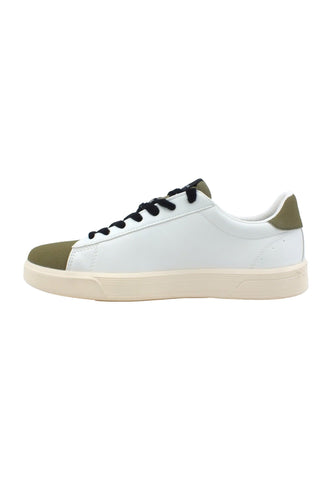 U.S. POLO ASSN. Sneaker Uomo White Olive BRYAN001 - Sandrini Calzature e Abbigliamento