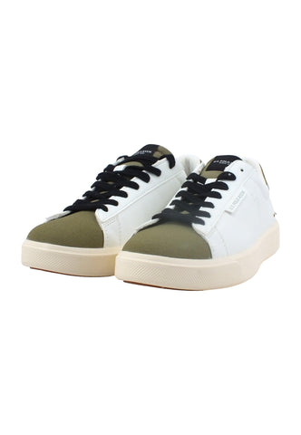 U.S. POLO ASSN. Sneaker Uomo White Olive BRYAN001 - Sandrini Calzature e Abbigliamento