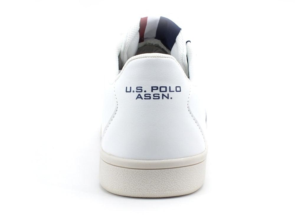 U.S. POLO ASSN. Sneaker Uomo White Red ALCOR - Sandrini Calzature e Abbigliamento