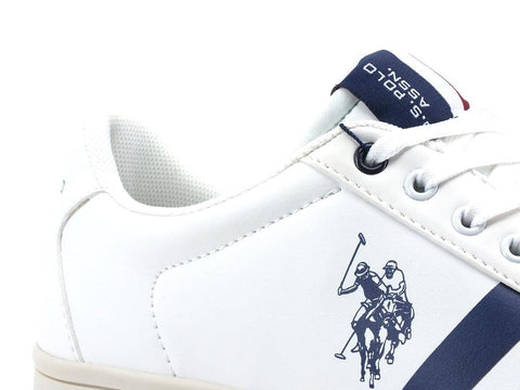 U.S. POLO ASSN. Sneaker Uomo White Red ALCOR - Sandrini Calzature e Abbigliamento