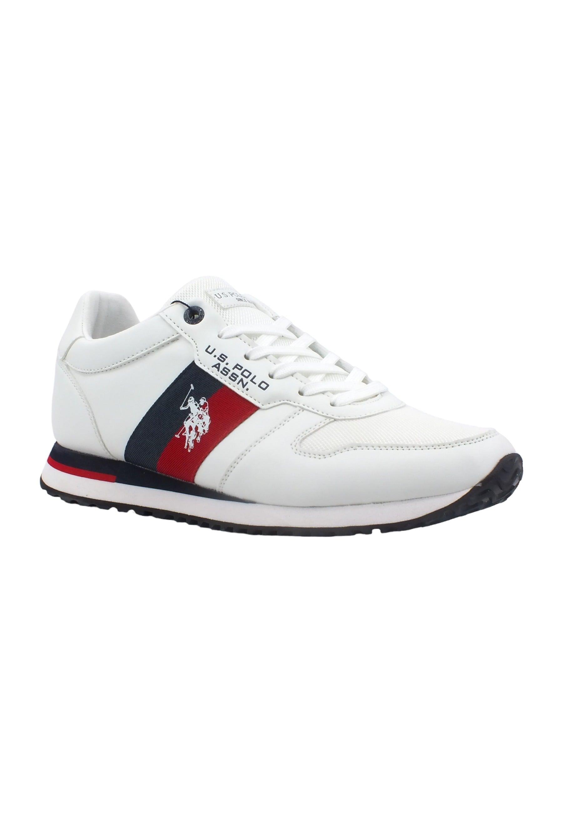 U.S. POLO ASSN. Sneaker Uomo White XIRIO003 - Sandrini Calzature e Abbigliamento