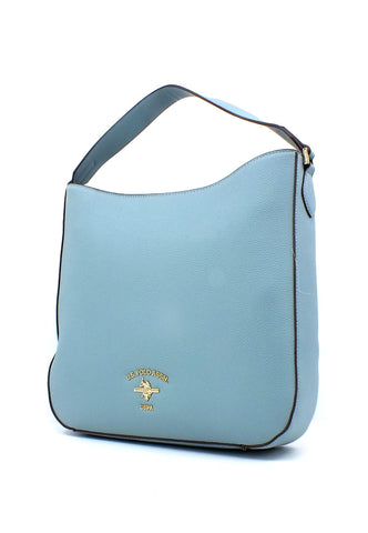 U.S. POLO ASSN. Standford Borsa Hobo Light Blue BEUSS6061WVP213 - Sandrini Calzature e Abbigliamento
