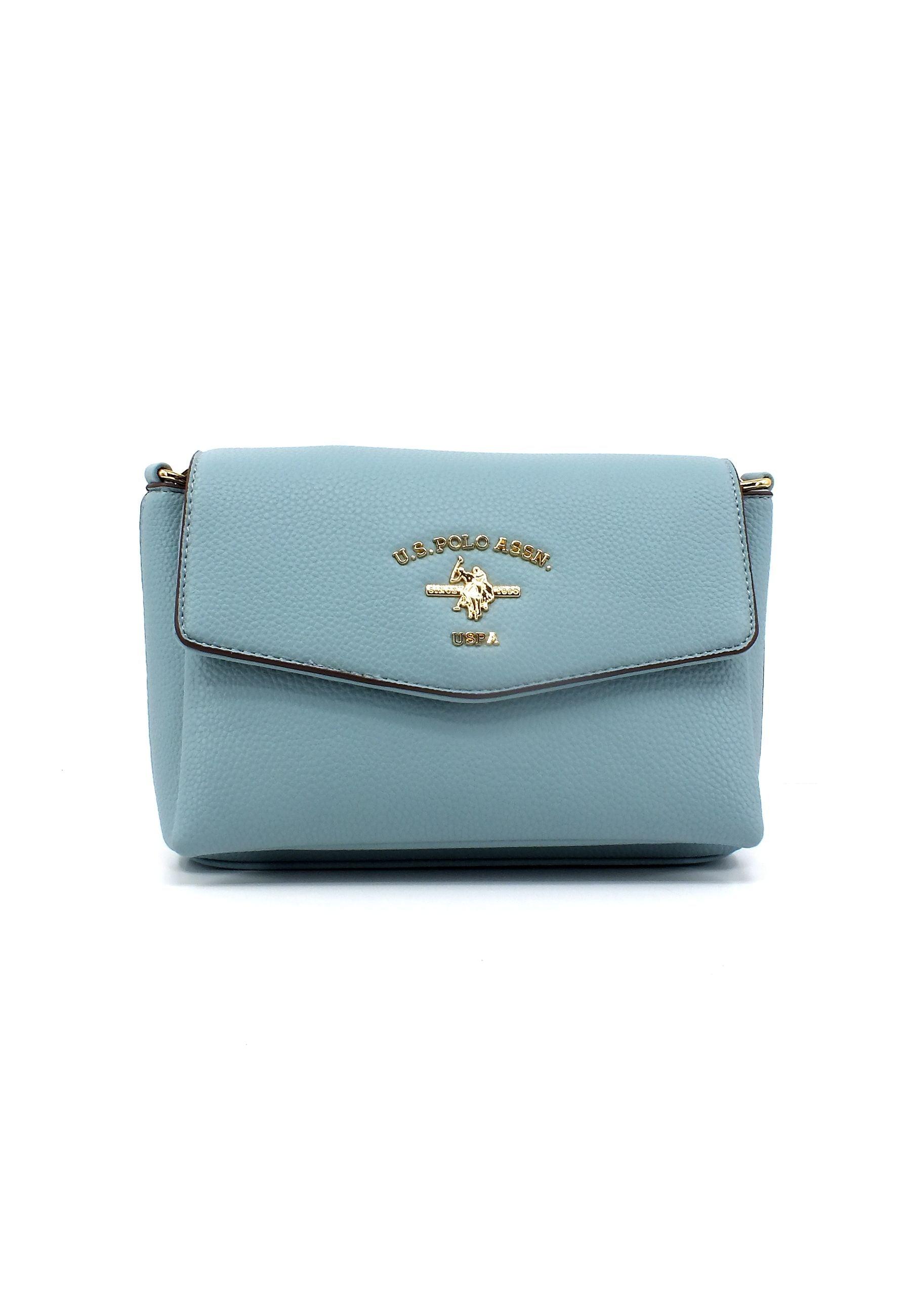 U.S. POLO ASSN. Stanford Tracolla Crossbody Light Blue BEUSS5929WVP213 - Sandrini Calzature e Abbigliamento