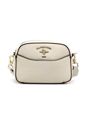 U.S. POLO ASSN. Stanford Tracolla Crossbody Off White BEUSS6064WVP802 - Sandrini Calzature e Abbigliamento