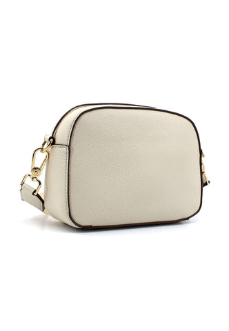 U.S. POLO ASSN. Stanford Tracolla Crossbody Off White BEUSS6064WVP802 - Sandrini Calzature e Abbigliamento