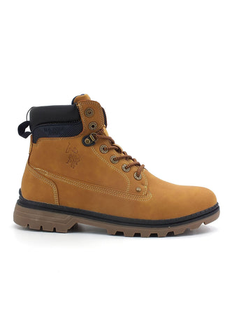 U.S. POLO ASSN. Stivaletto Uomo Scarponcino Yellow ZIGGY002 - Sandrini Calzature e Abbigliamento
