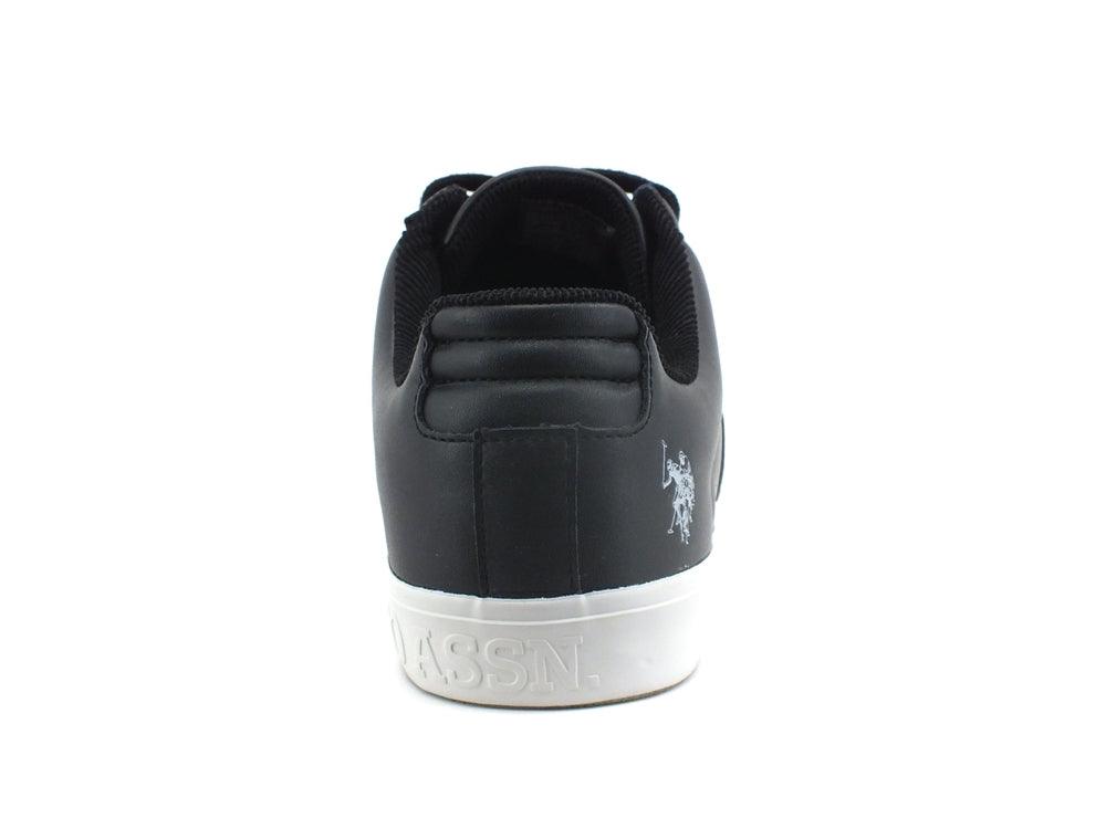 U.S. POLO Sneaker Eco Leather Black MARCS001 - Sandrini Calzature e Abbigliamento