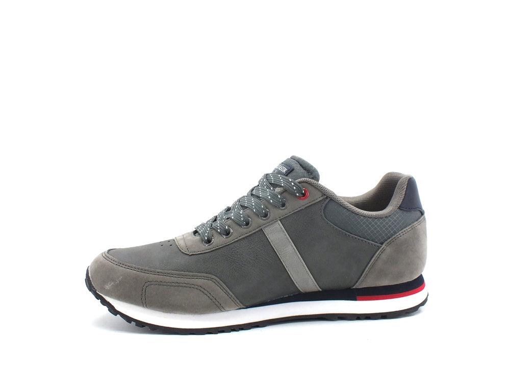 U.S. POLO Sneaker Running Eco Suede Grey XIRIO001 - Sandrini Calzature e Abbigliamento