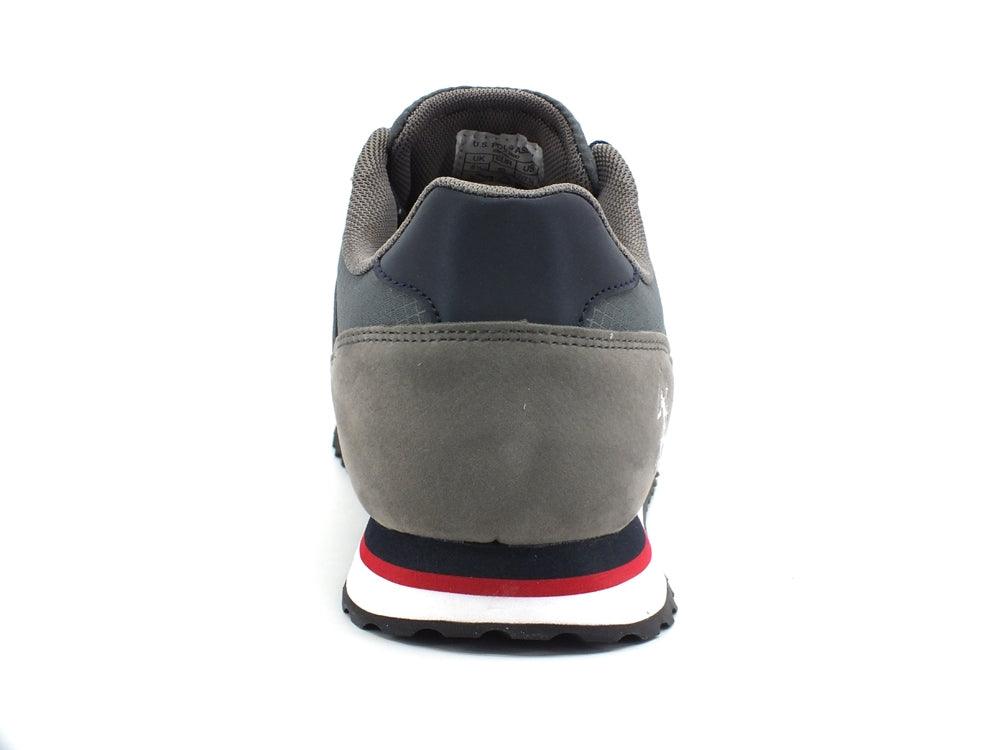 U.S. POLO Sneaker Running Eco Suede Grey XIRIO001 - Sandrini Calzature e Abbigliamento