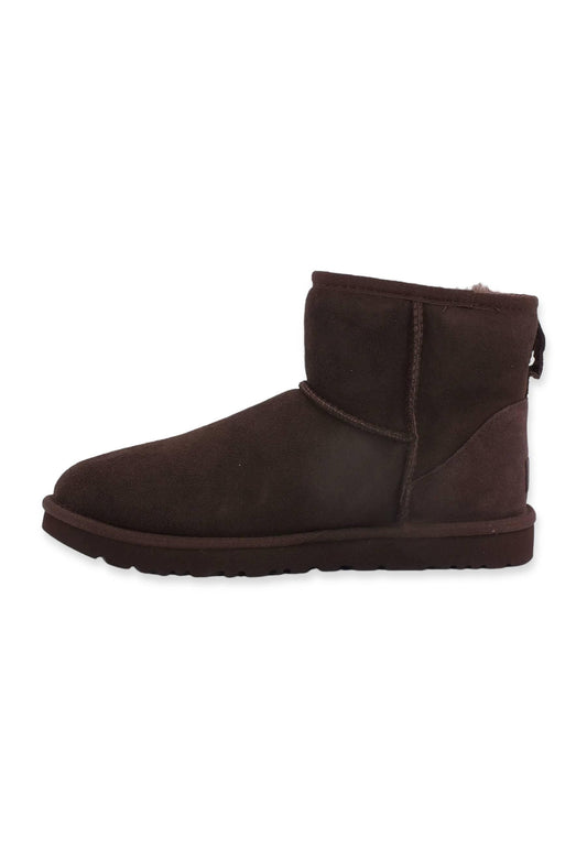 UGG Classic Mini II Stivaletto Pelo Donna Marrone Burnt Cedar W1016222 - Sandrini Calzature e Abbigliamento