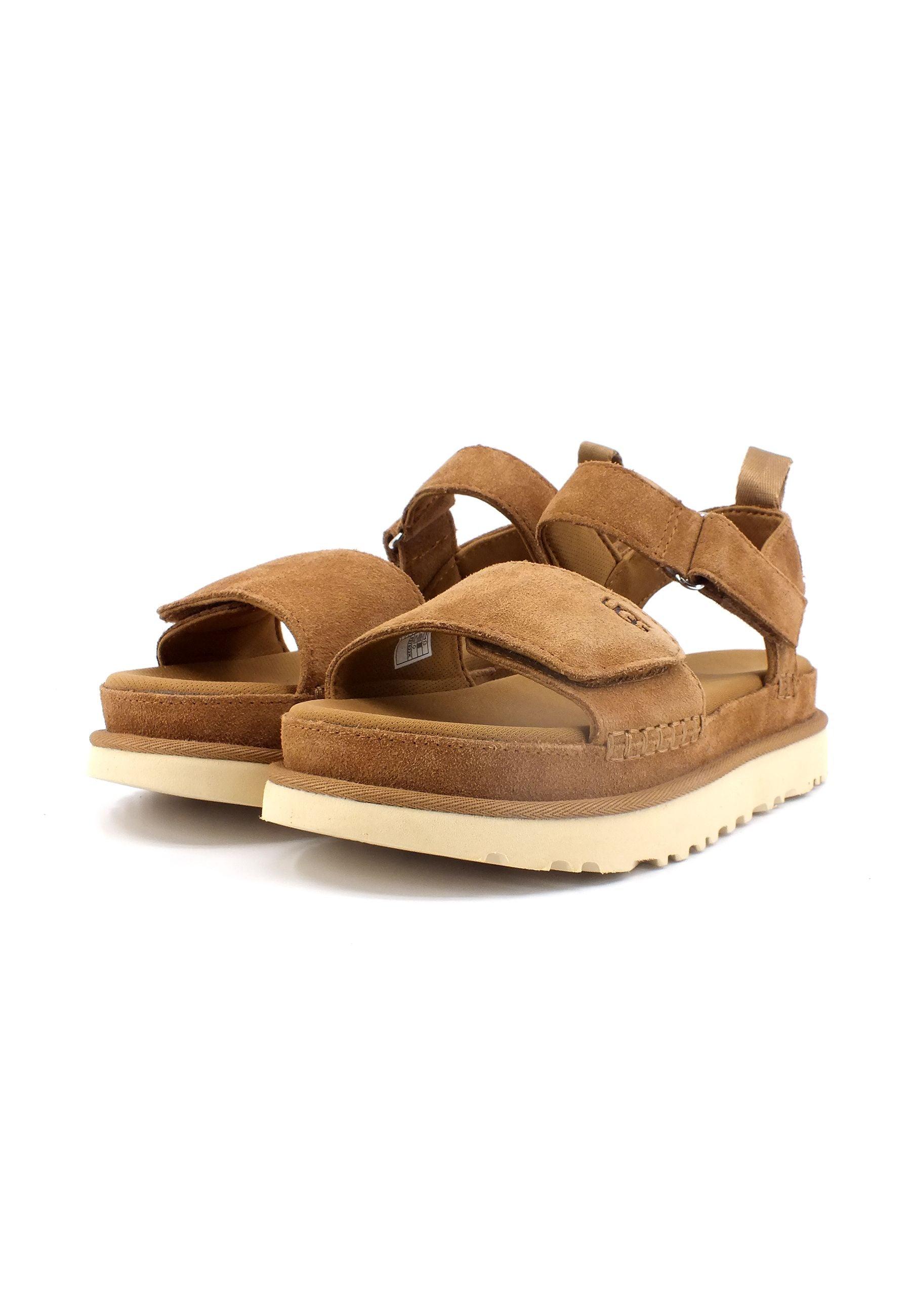 UGG Goldenstar Sandalo Donna Chestnut W1136783 - Sandrini Calzature e Abbigliamento