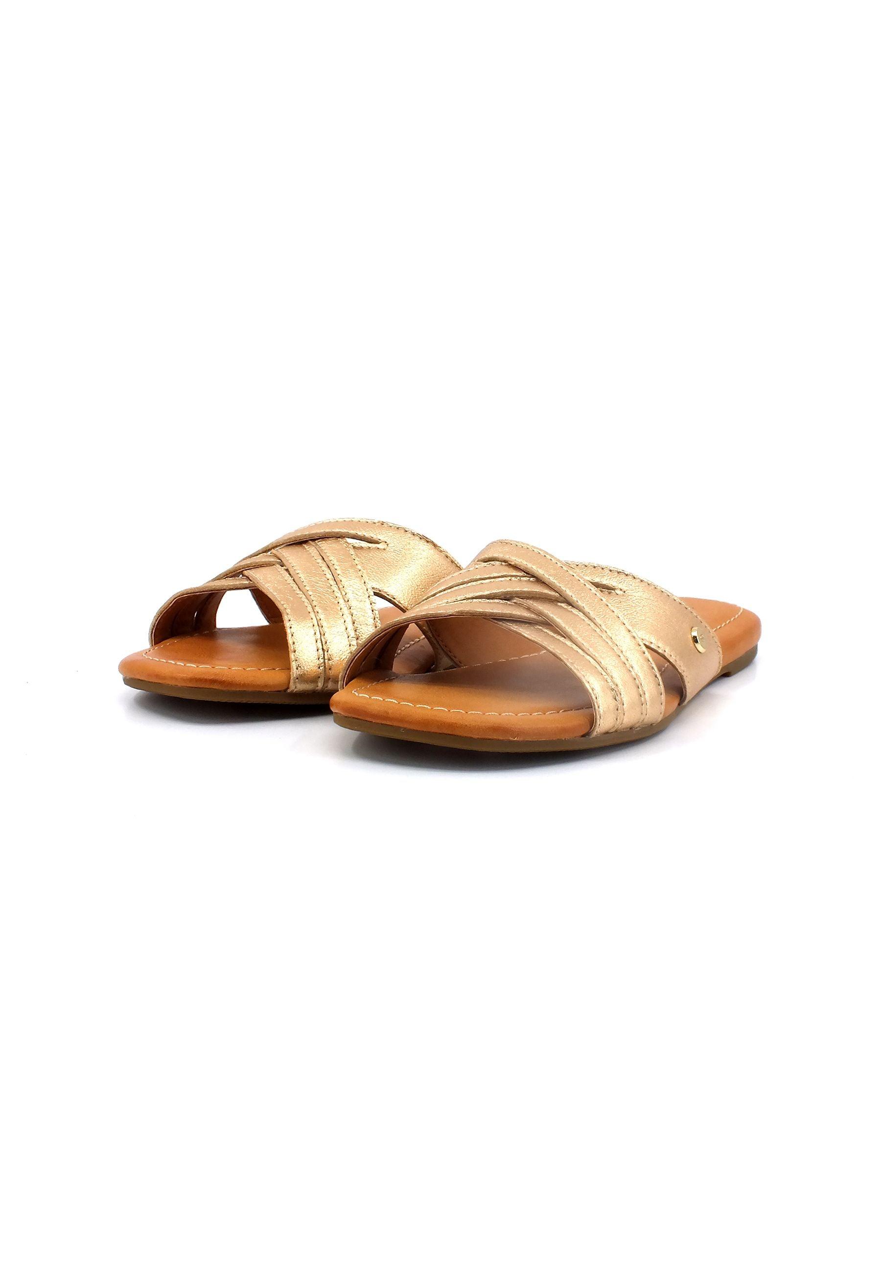 UGG Kenleigh Slide Ciabatta Donna Gold Metallic W1142712 - Sandrini Calzature e Abbigliamento