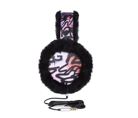 UGG W All Weather Tech Earmuff Paraorecchie Musica Graffiti Multi 18791 - Sandrini Calzature e Abbigliamento