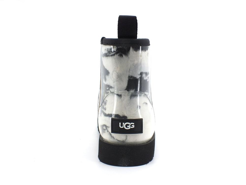 UGG W Classic Clear Mini Marble Stivaletto Pelo Black W1120778 - Sandrini Calzature e Abbigliamento