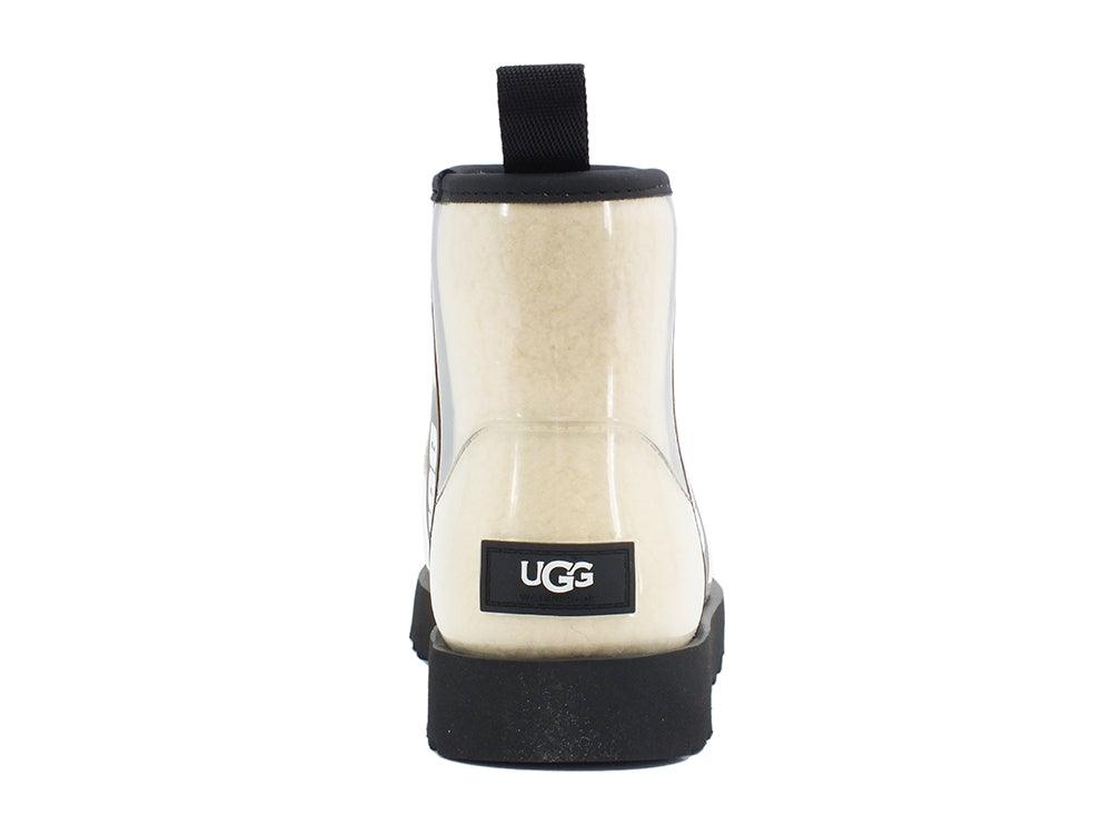 UGG W Classic Clear Mini Stivaletto Natural Black 1113190W - Sandrini Calzature e Abbigliamento