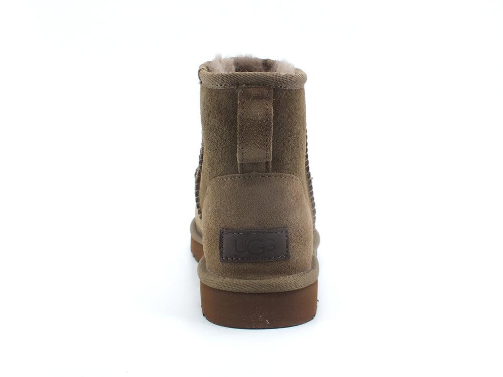 UGG W Classic Mini II Stivaletto Pelo Beige Hickory W1016222 - Sandrini Calzature e Abbigliamento