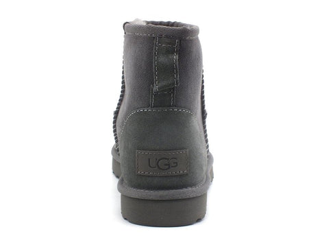 UGG W Classic Mini II Stivaletto Pelo Grey W1016222 - Sandrini Calzature e Abbigliamento