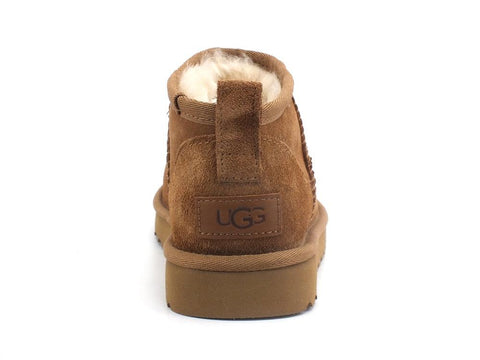 UGG W Classic Ultra Mini Stivaletto Chestnut W1116109 - Sandrini Calzature e Abbigliamento