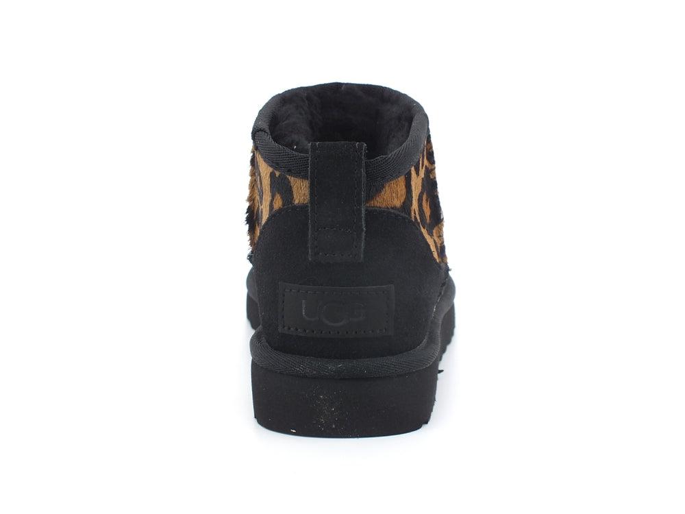 UGG W Classic Ultra Mini Stivaletto Panther Leopard Butterscootch W1125352 - Sandrini Calzature e Abbigliamento