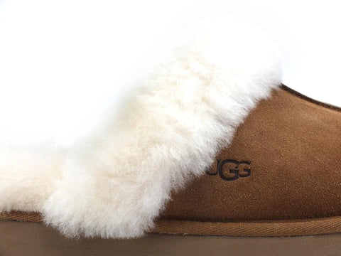 UGG W Disquette Ciabatta Slipper Chestnut W1122550 - Sandrini Calzature e Abbigliamento