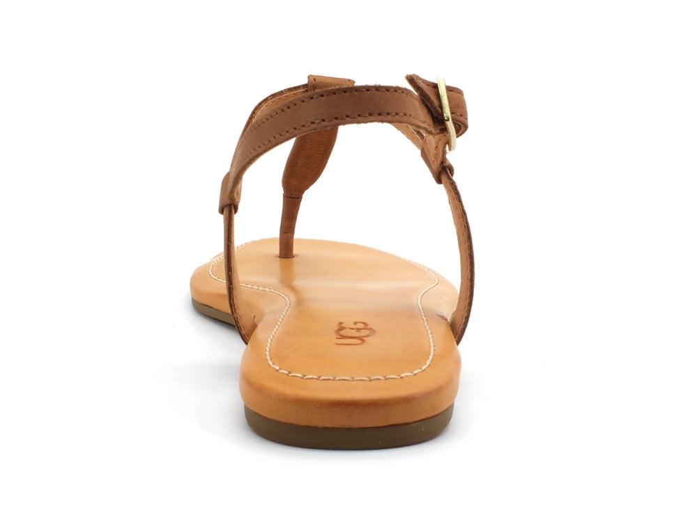 UGG W Madeena Sandalo Donna Tan Leather W1119759 - Sandrini Calzature e Abbigliamento