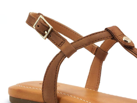 UGG W Madeena Sandalo Donna Tan Leather W1119759 - Sandrini Calzature e Abbigliamento