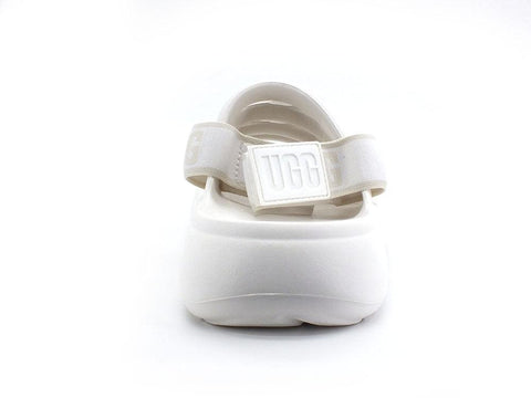 UGG W Sport Yeah Ciabatta Sandalo Bright White W1126811 - Sandrini Calzature e Abbigliamento